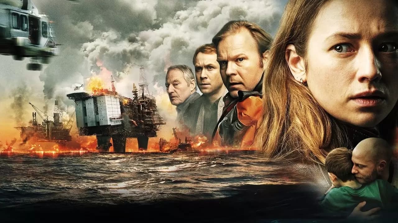 The Burning Sea Backdrop