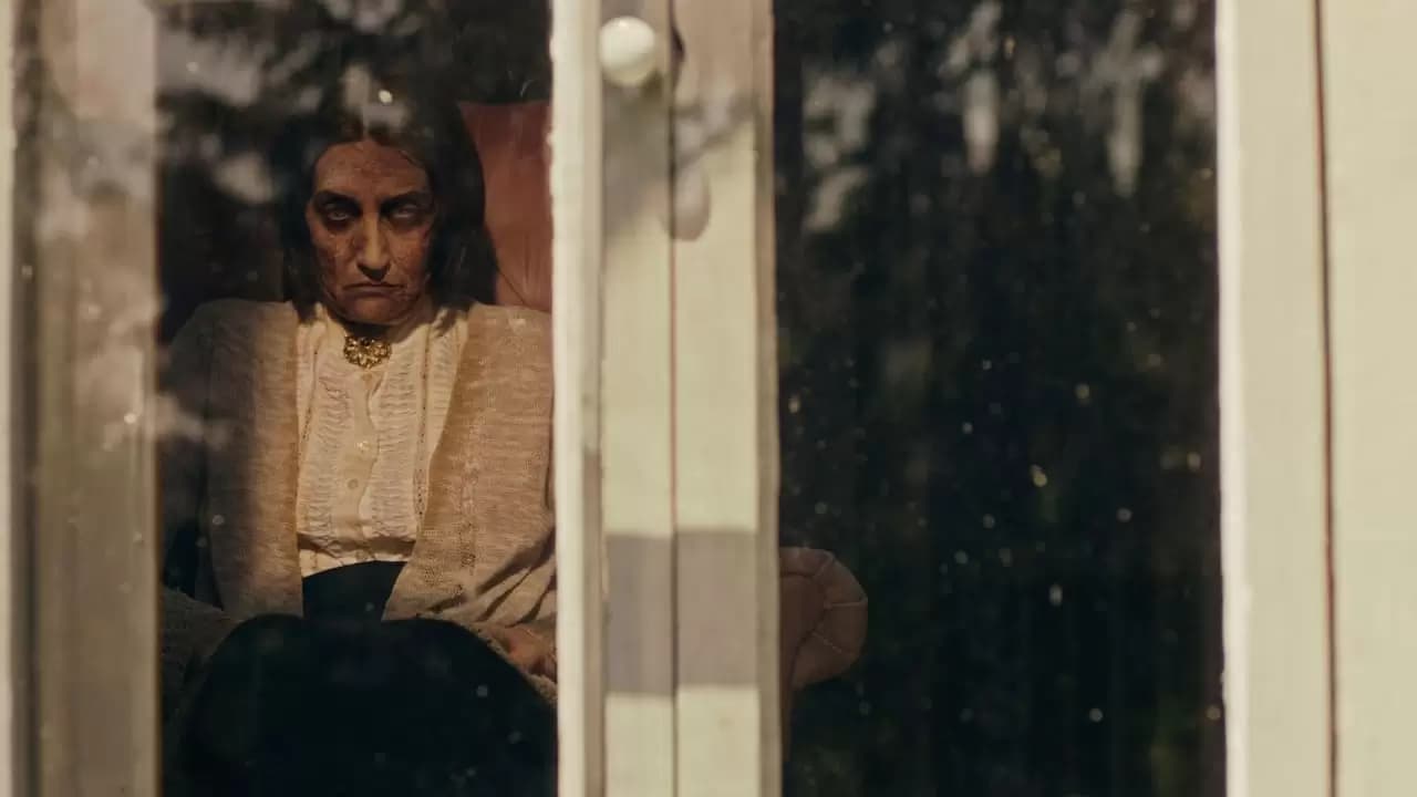 The Witch in the Window Backdrop