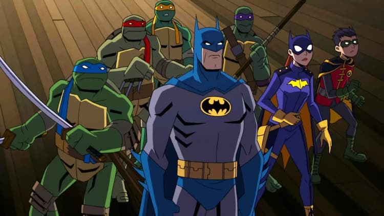 Batman vs Teenage Mutant Ninja Turtles Poster