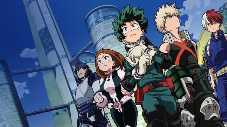 My Hero Academia: Two Heroes Poster