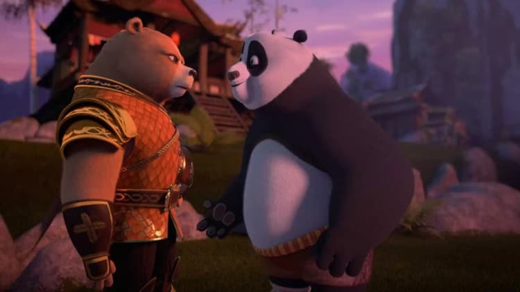 Kung Fu Panda: The Dragon Knight Poster