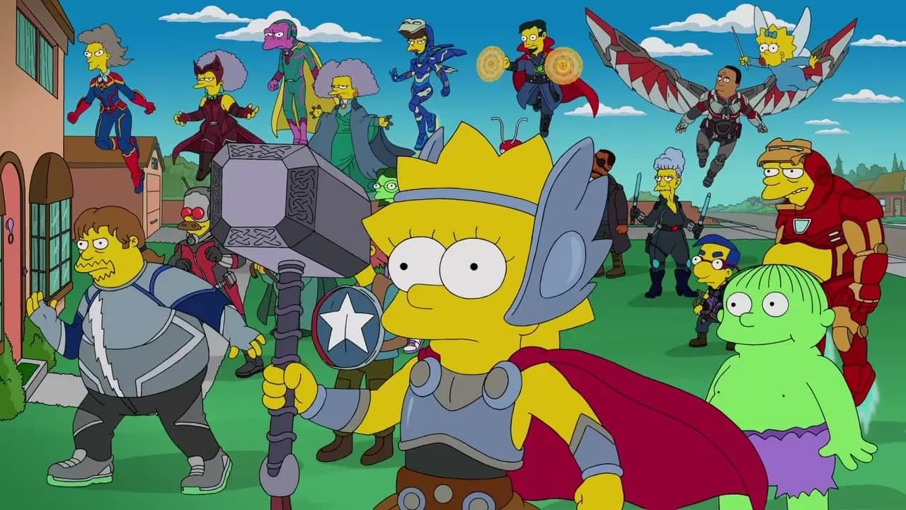 The Good, the Bart, and the Loki Backdrop