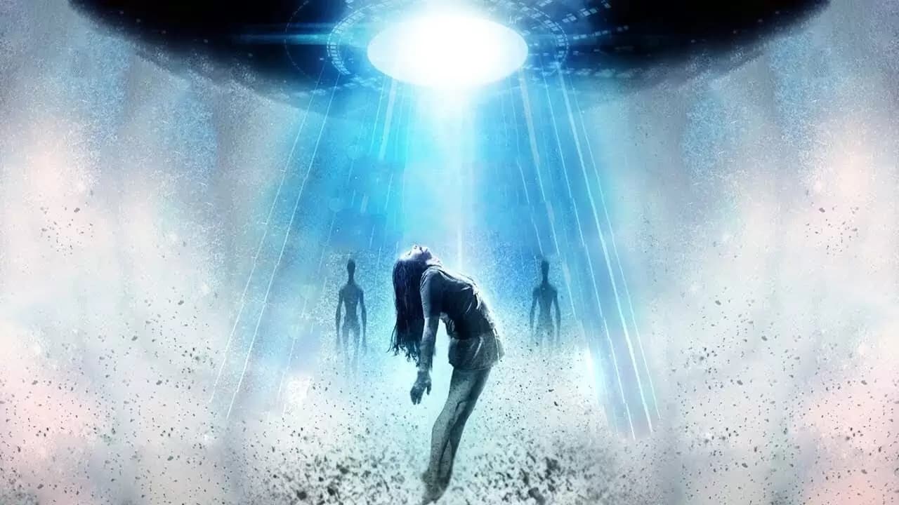 Alien Abduction Backdrop