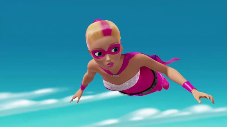 Barbie in Princess Power Poster