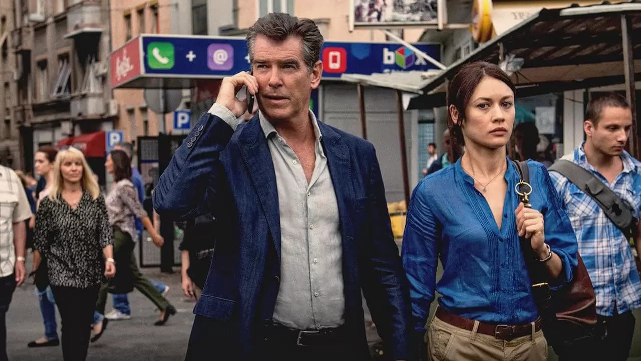 The November Man Backdrop