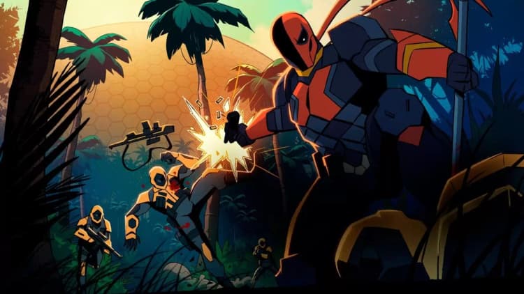 Deathstroke: Knights & Dragons Poster