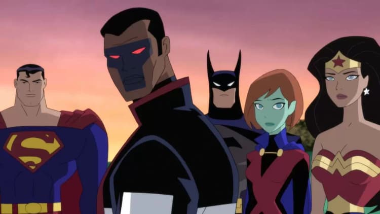 Justice League vs the Fatal Five Poster