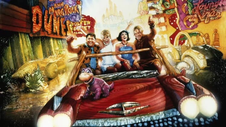 The Flintstones in Viva Rock Vegas Poster