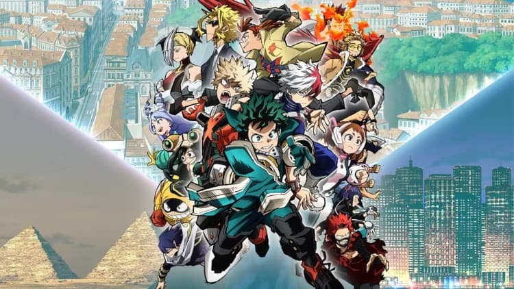 My Hero Academia: World Heroes' Mission Poster