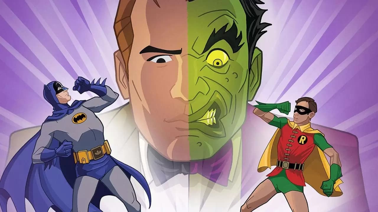 Batman vs. Two-Face Backdrop