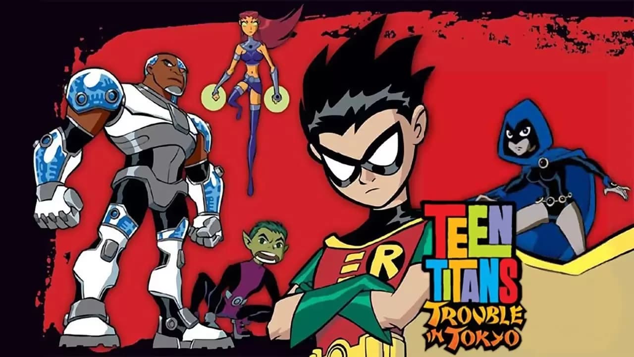 Teen Titans: Trouble in Tokyo Backdrop