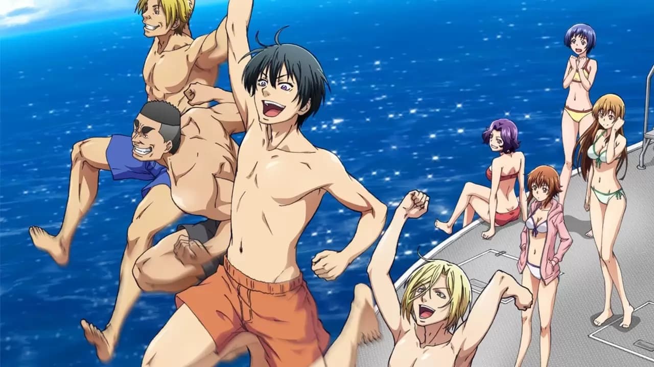 Grand Blue Backdrop