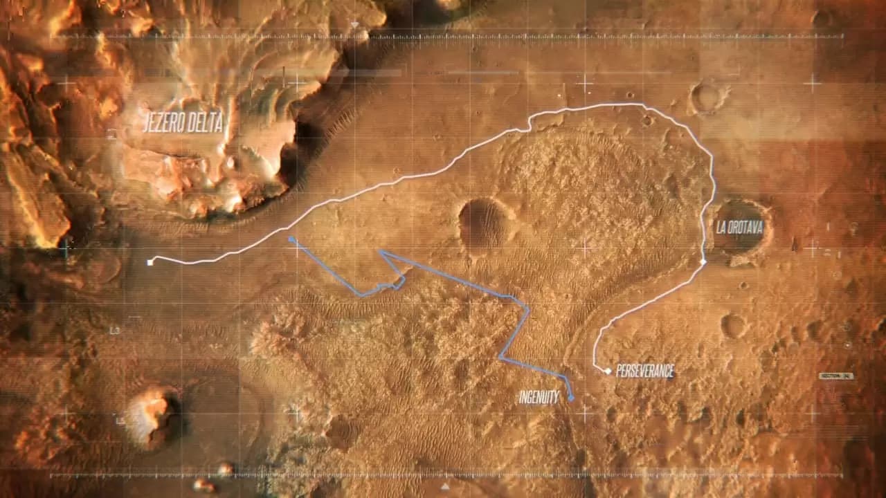 Brian Cox: Seven Days on Mars Backdrop