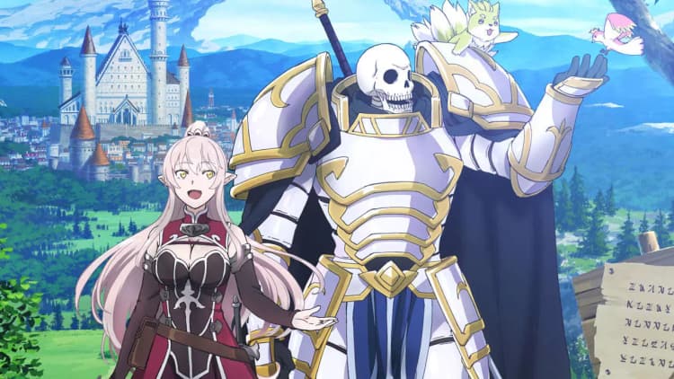 Skeleton Knight in Another World Poster