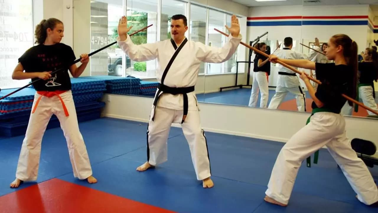 The Foot Fist Way Backdrop