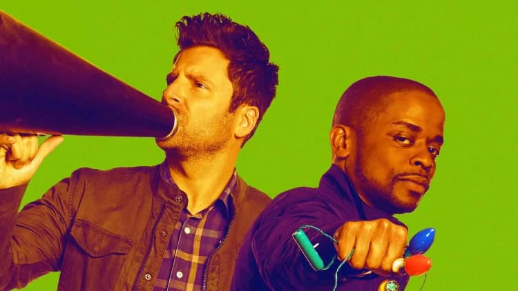 Psych: The Movie Poster