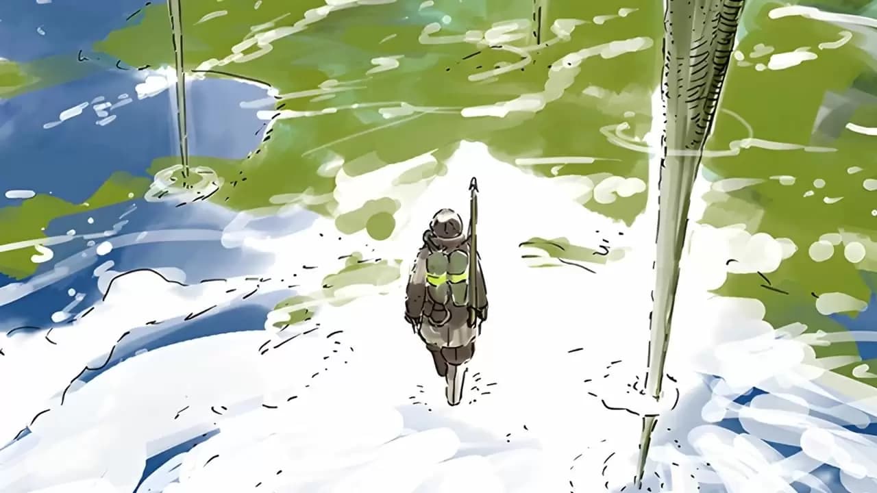 Ôyukiumi no Kaina Backdrop