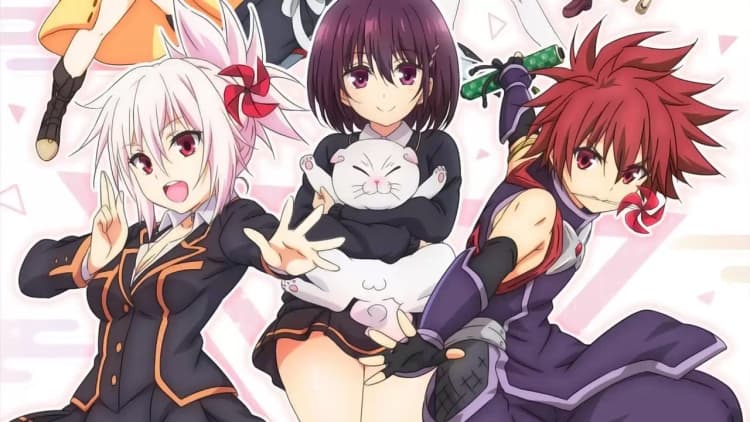 Ayakashi Triangle Poster