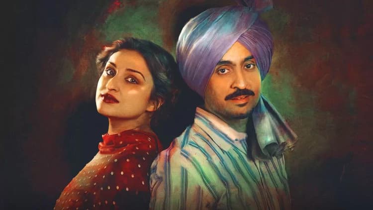 Amar Singh Chamkila Poster