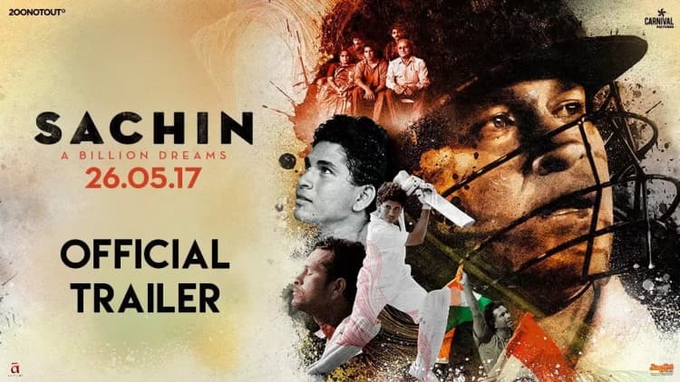 Sachin - A Billion Dreams Poster