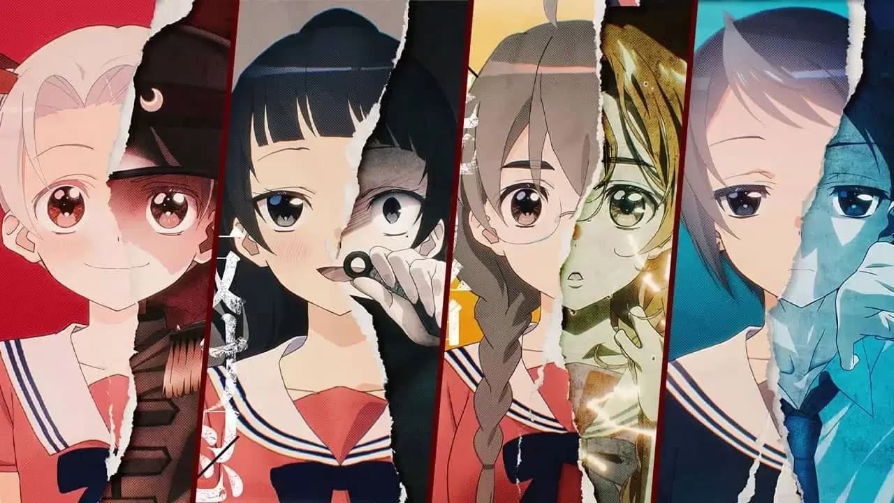 4-nin wa Sorezore Uso wo Tsuku Backdrop