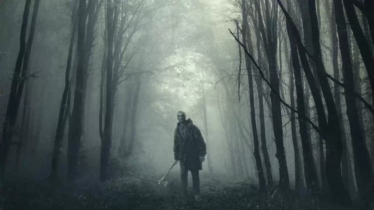 He's Out There Poster