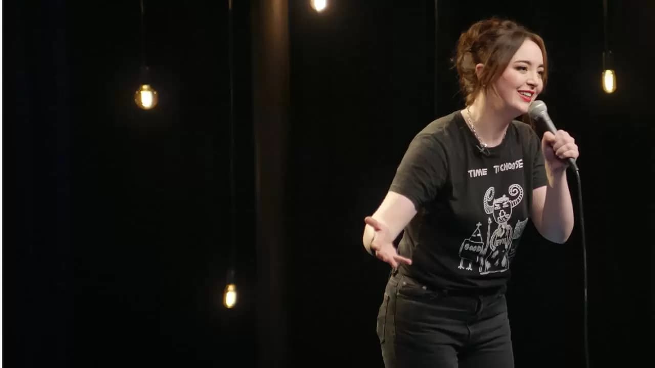 Fern Brady: Autistic Bikini Queen Backdrop