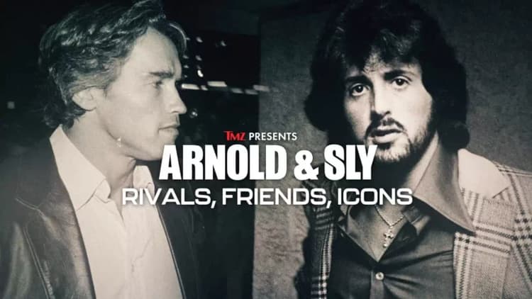 Arnold & Sly: Rivals, Friends, Icons Poster