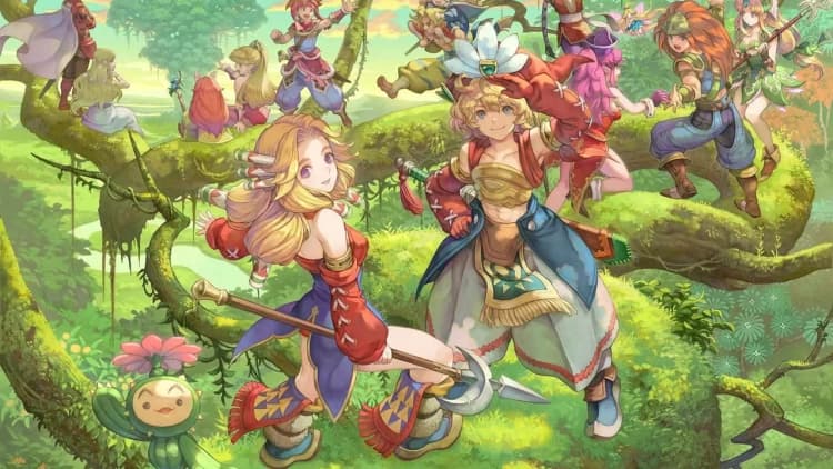 Seiken Densetsu: Legend of Mana - The Teardrop Crystal Poster