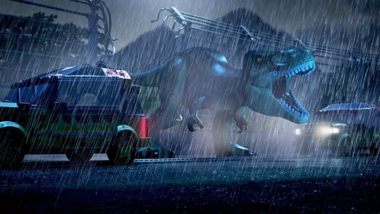LEGO Jurassic Park: The Unofficial Retelling Poster