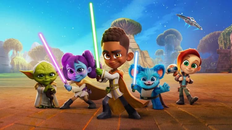 Young Jedi Adventures Poster