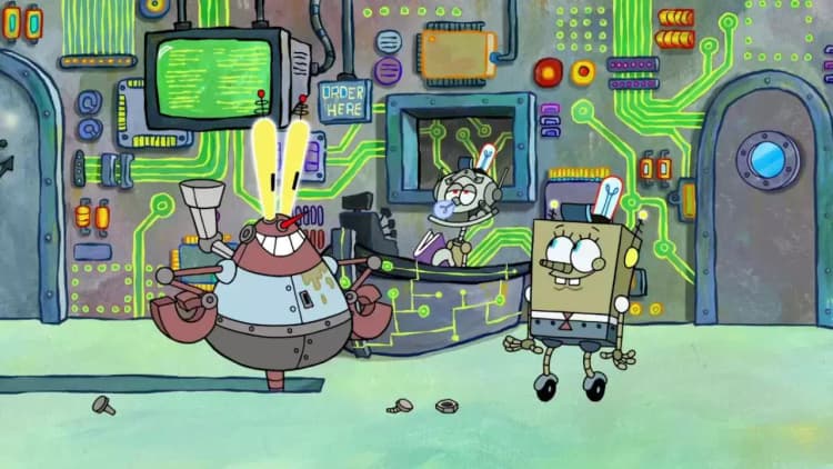 SpongeBob SquarePants Presents the Tidal Zone Poster
