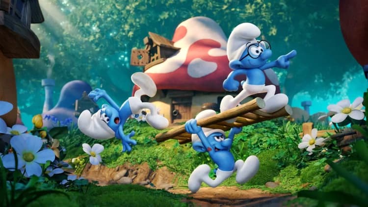 Smurfs: The Lost Village Poster