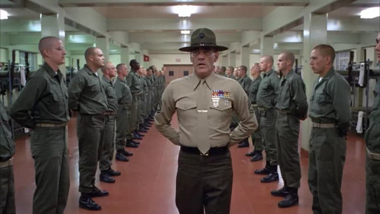 Full Metal Jacket Poster