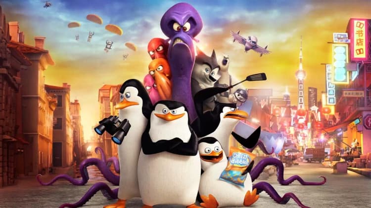 Penguins of Madagascar Poster