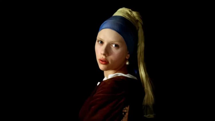 Girl with a Pearl Earring Poster