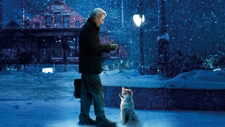Hachi: A Dog's Tale Poster