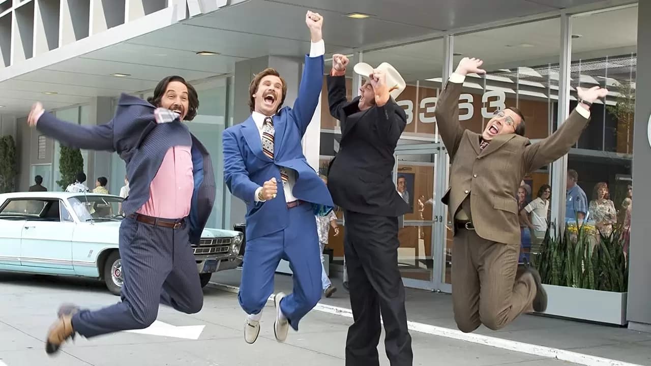 Anchorman: The Legend of Ron Burgundy Backdrop