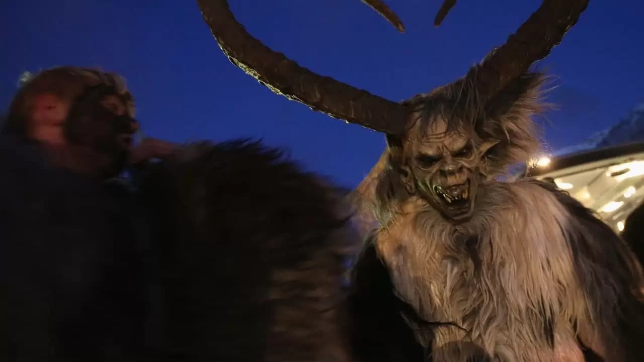 Krampus Backdrop