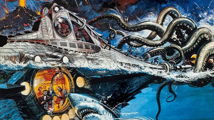 20,000 Leagues Under the Sea Poster