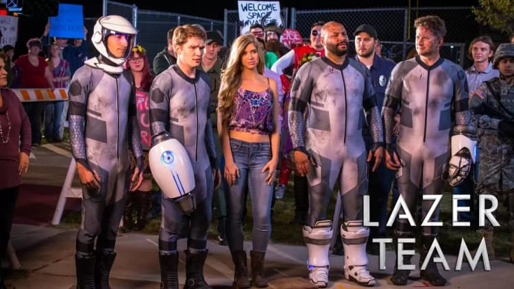 Lazer Team Poster