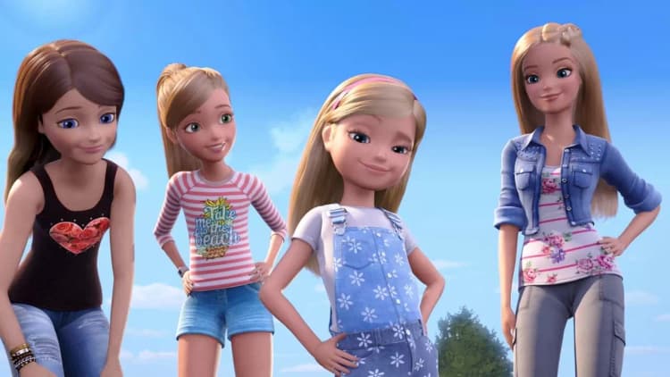 Barbie & Her Sisters in the Great Puppy Adventure Poster