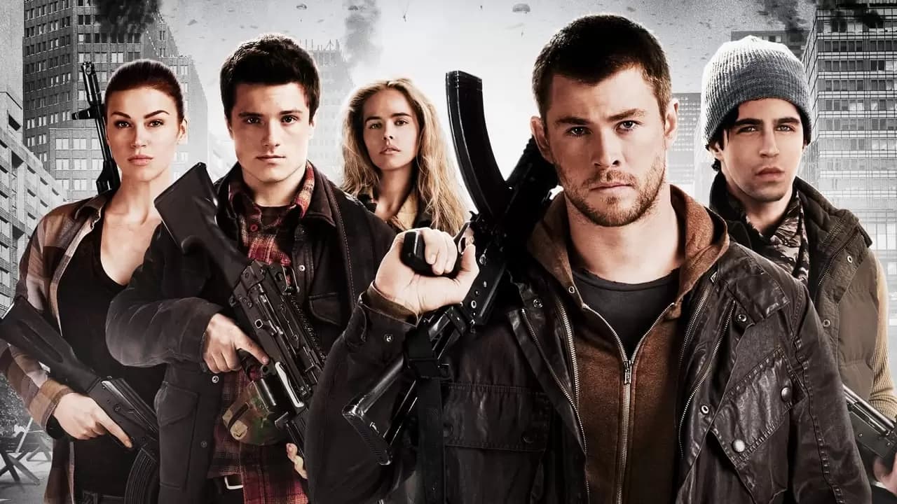 Red Dawn Backdrop