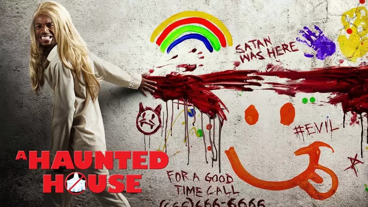 A Haunted House Backdrop
