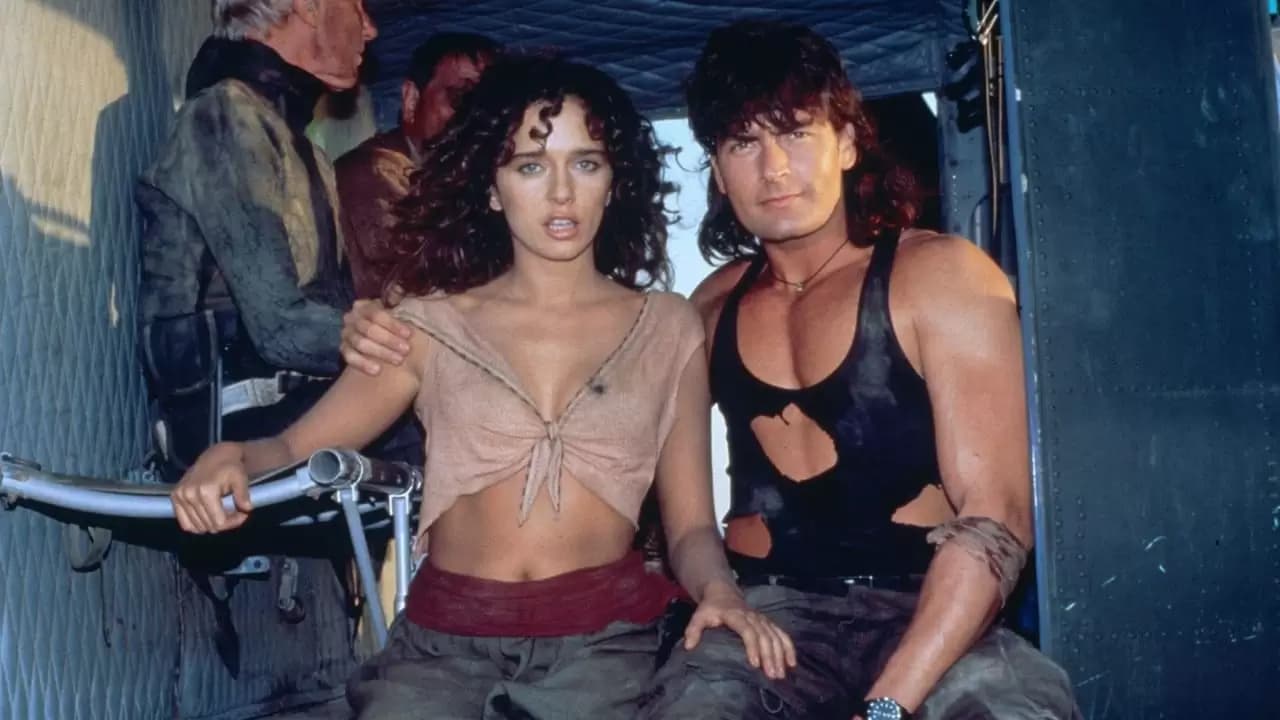 Hot Shots! Part Deux Backdrop