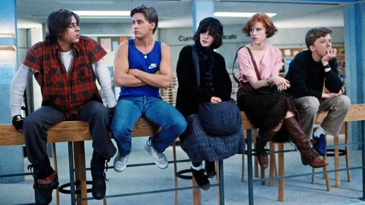 The Breakfast Club Poster