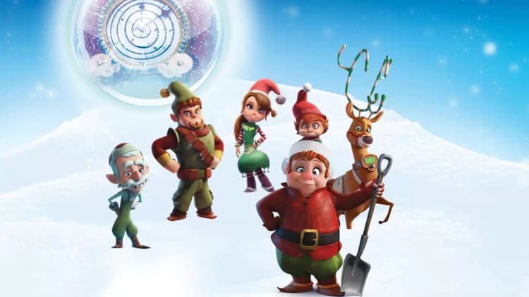 Saving Santa Poster