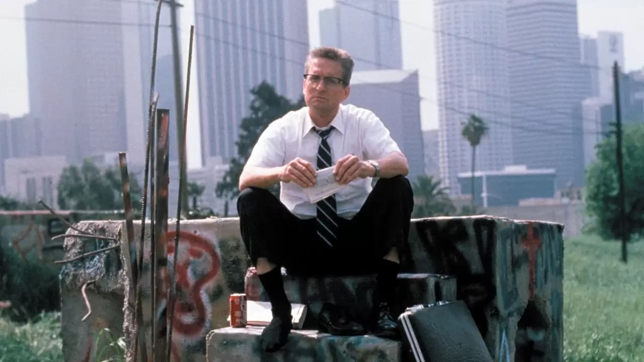 Falling Down Backdrop