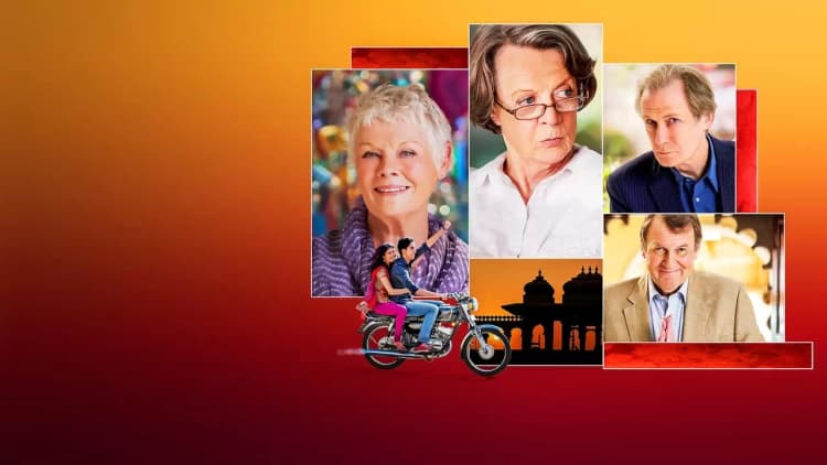The Best Exotic Marigold Hotel Poster