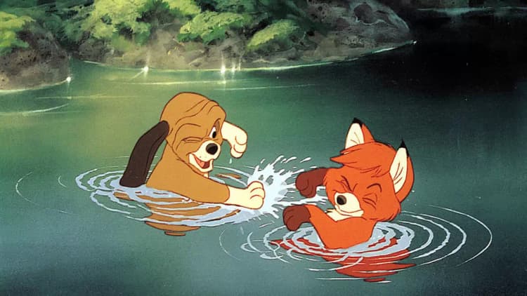 The Fox and the Hound Poster